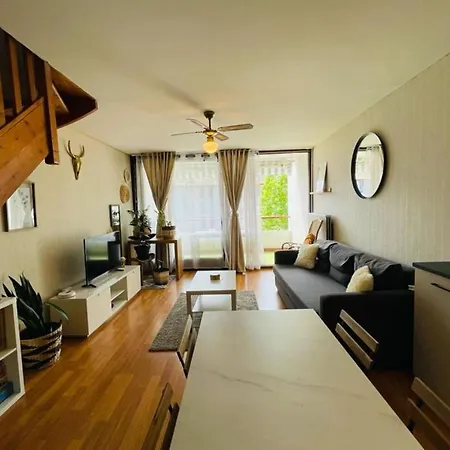 Inedit Duplex Free Parking Apartment *